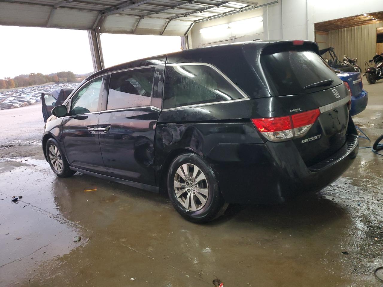 2015 Honda Odyssey VIN 5FNRL5H64FB009931 Copart auction photo, side / undercarriage damage thumbnail 2