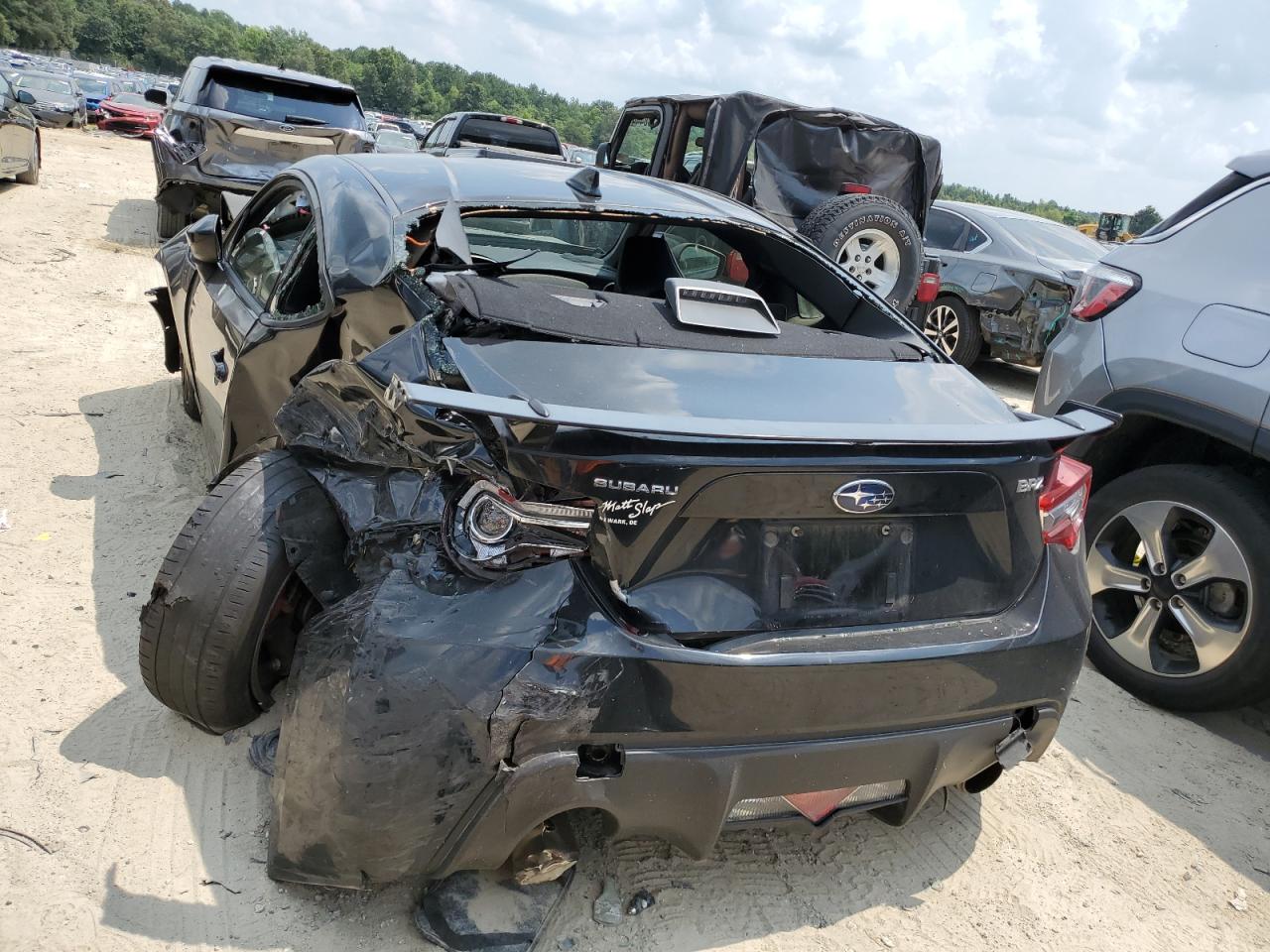 2018 Subaru BRZ VIN JF1ZCAC10J9603395 Copart auction photo, mechanical / all over damage thumbnail 6
