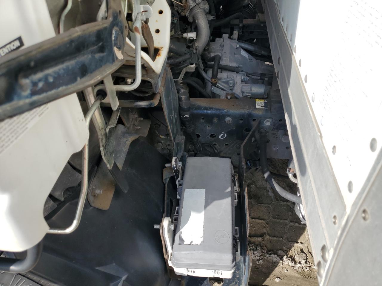 2016 Isuzu NPR VIN JALB4W171G7F00814 Copart auction photo, front end damage thumbnail 12
