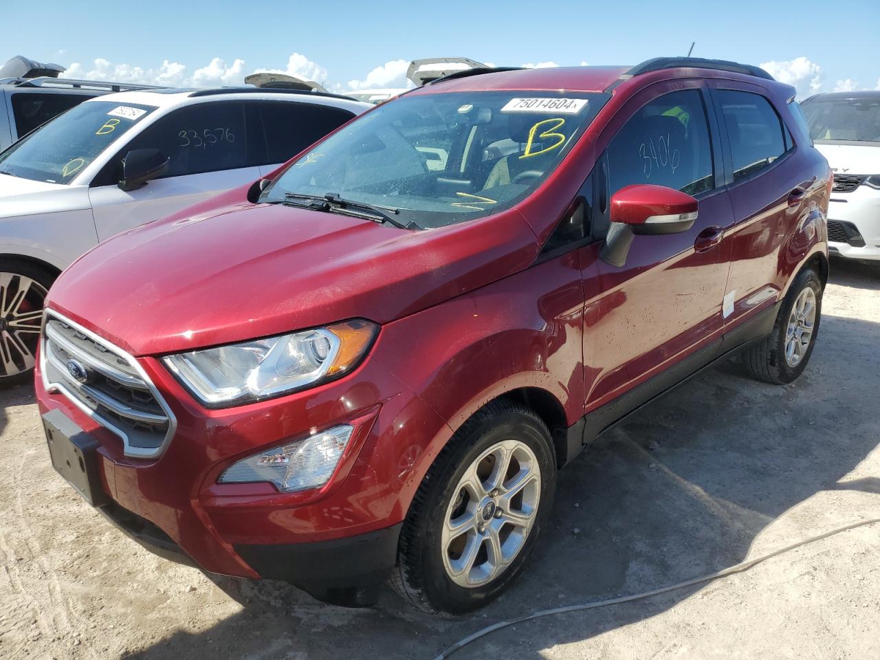 2019 Ford EcoSport VIN MAJ3S2GE3KC305083