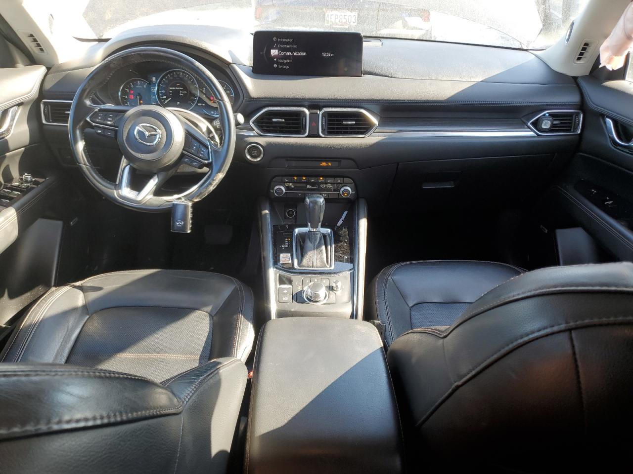 2021 Mazda CX-5 VIN JM3KFBDM6M1393283 Copart auction photo, all over damage thumbnail 8