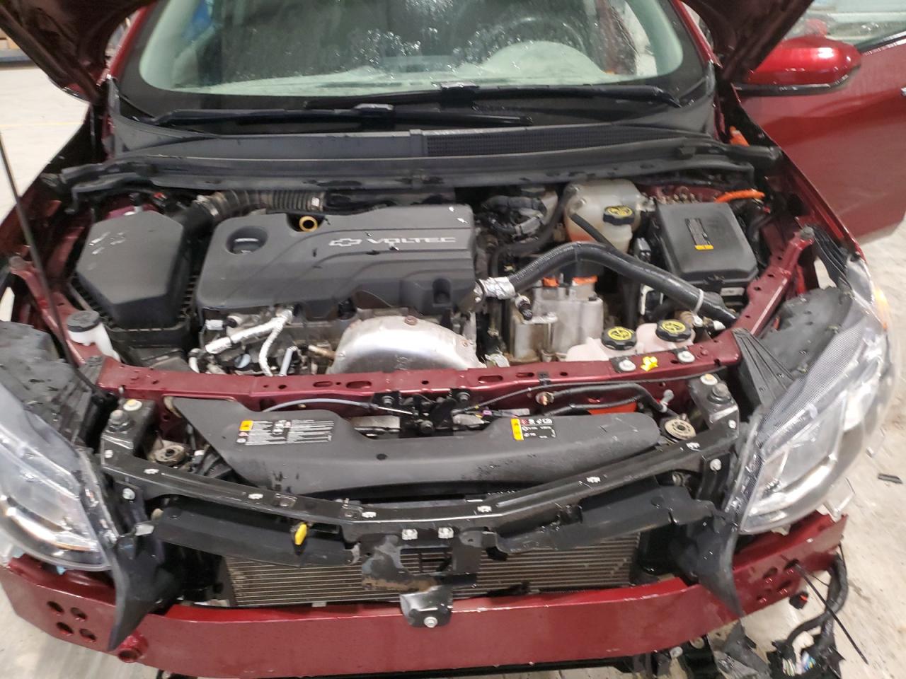 2017 Chevrolet Volt VIN 1G1RA6S5XHU105707 Copart auction photo, front end damage thumbnail 11