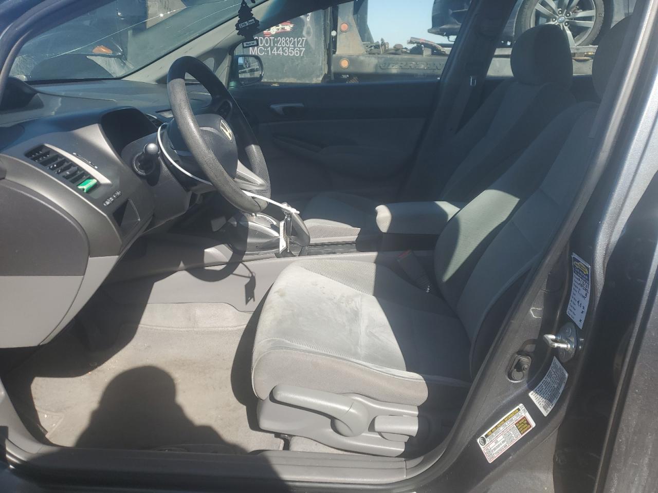 2011 Honda Civic VIN 19XFA1F55BE036597 Copart auction photo, front end damage thumbnail 7