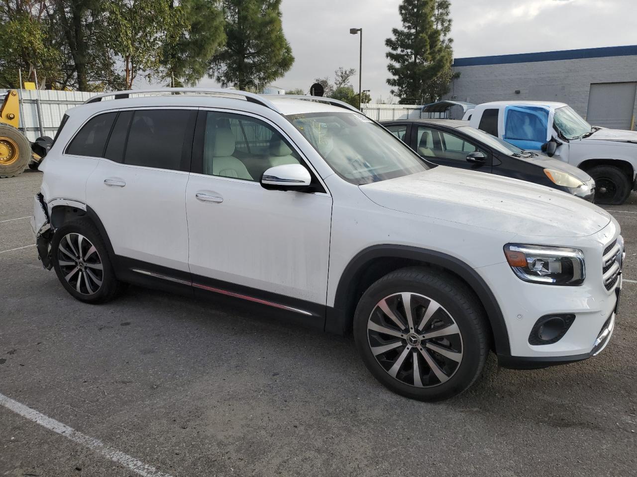 2022 Mercedes-Benz GLB VIN W1N4M4GB5NW245295 Copart auction photo, rear end damage thumbnail 4