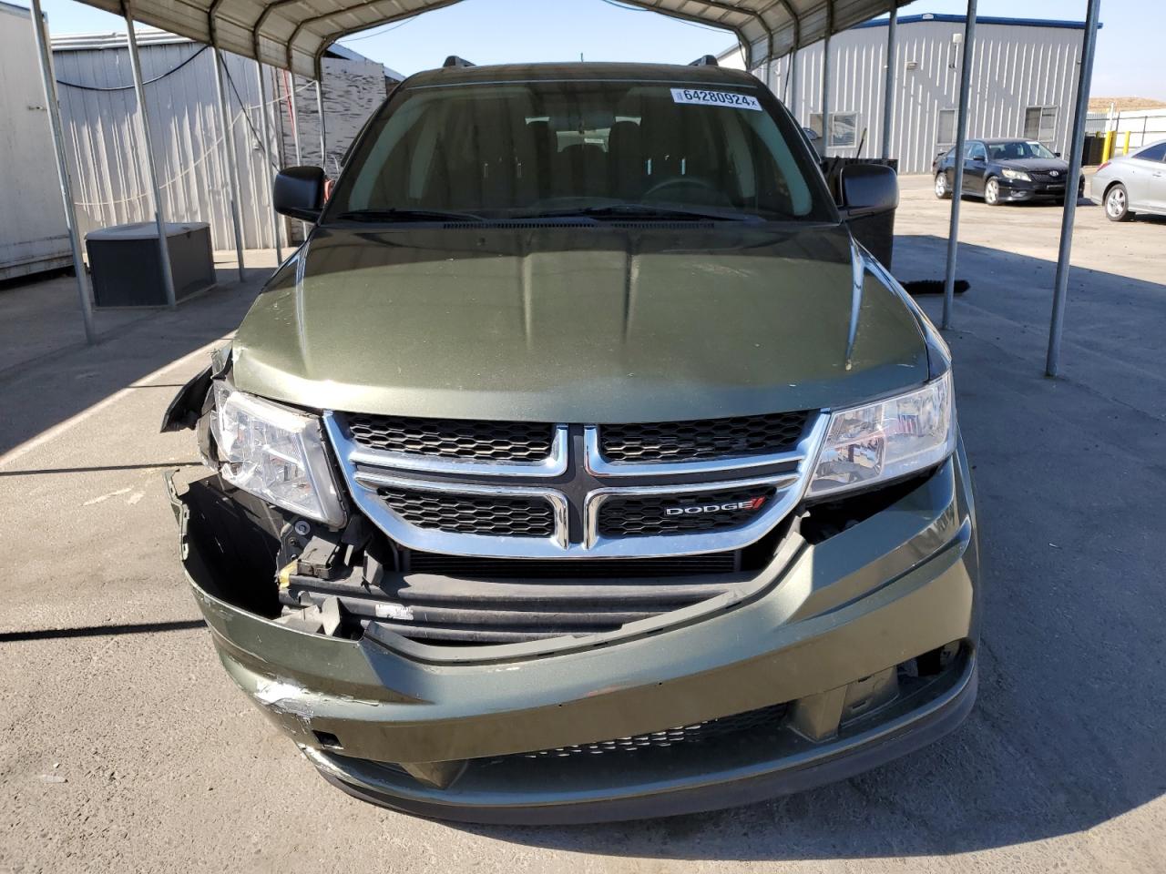 2016 Dodge Journey VIN 3C4PDCAB9GT235093 Copart auction photo, front end damage thumbnail 5