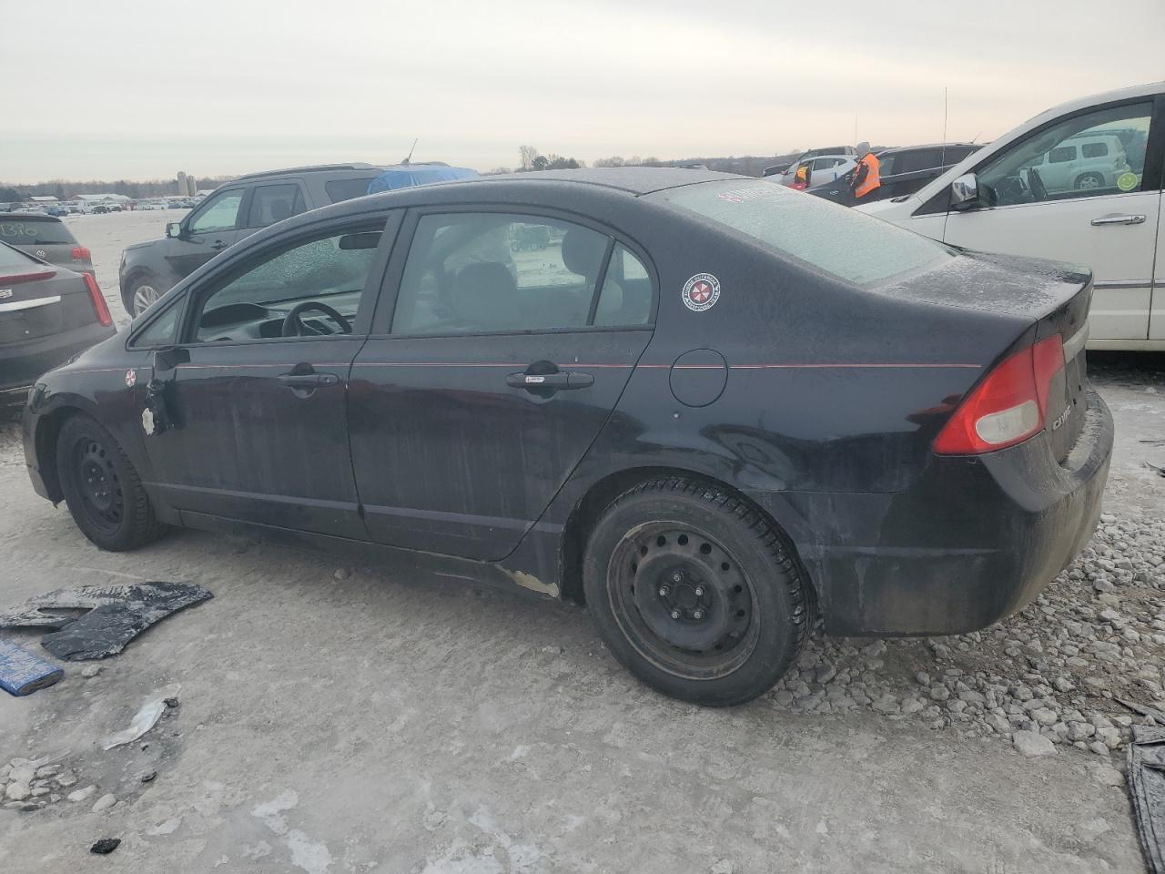 2010 Honda Civic VIN 2HGFA1F59AH315202 Copart auction photo, side damage thumbnail 2