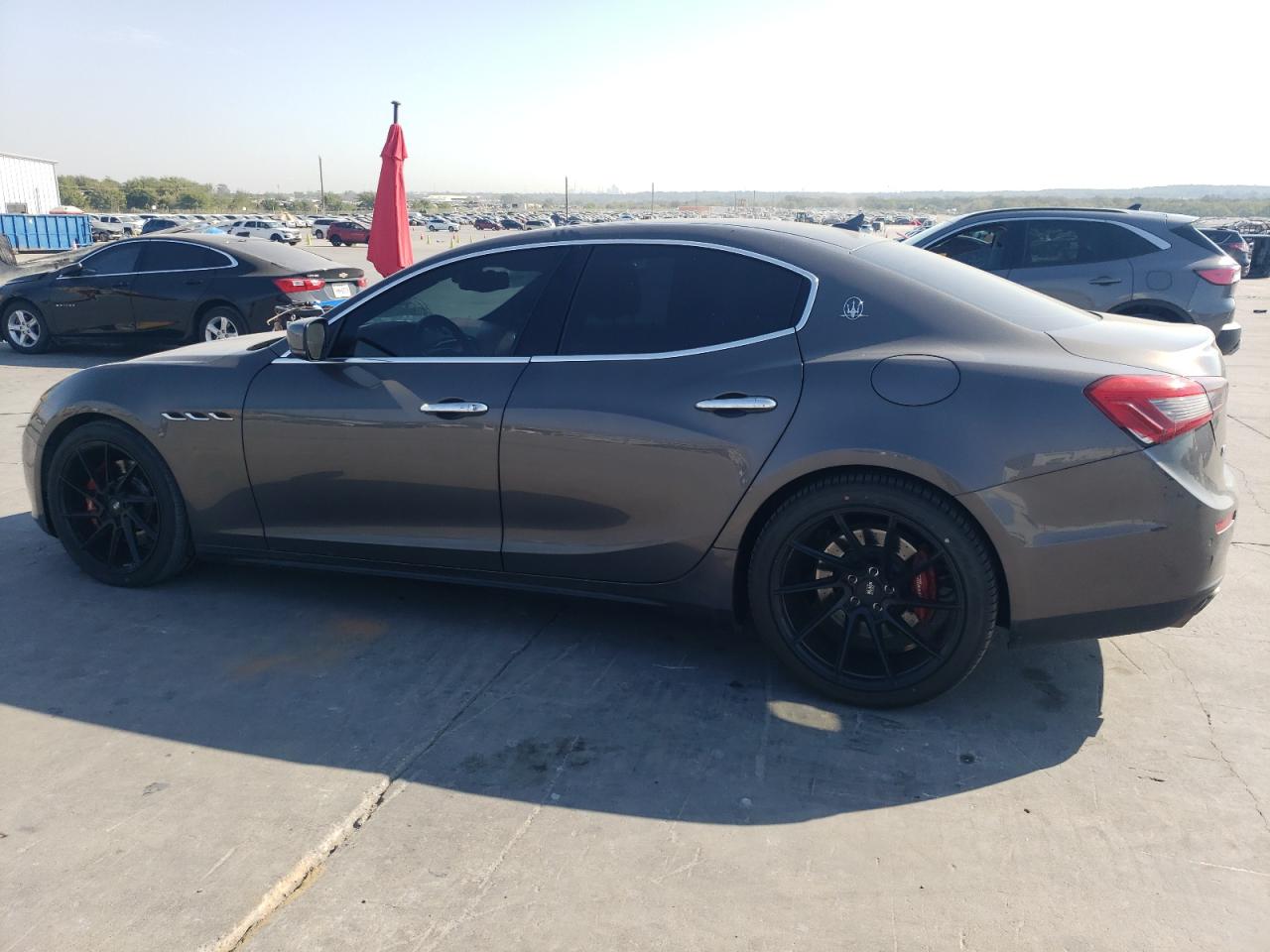 2014 Maserati Ghibli VIN ZAM57RTA7E1085782 Copart auction photo, front end damage thumbnail 2