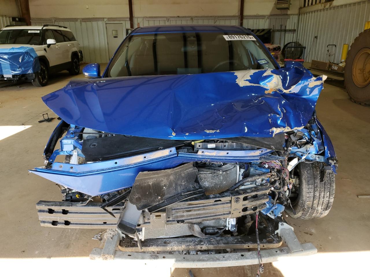 2021 Nissan Sentra VIN 3N1AB8CV7MY267607 Copart auction photo, front end / mechanical damage thumbnail 5