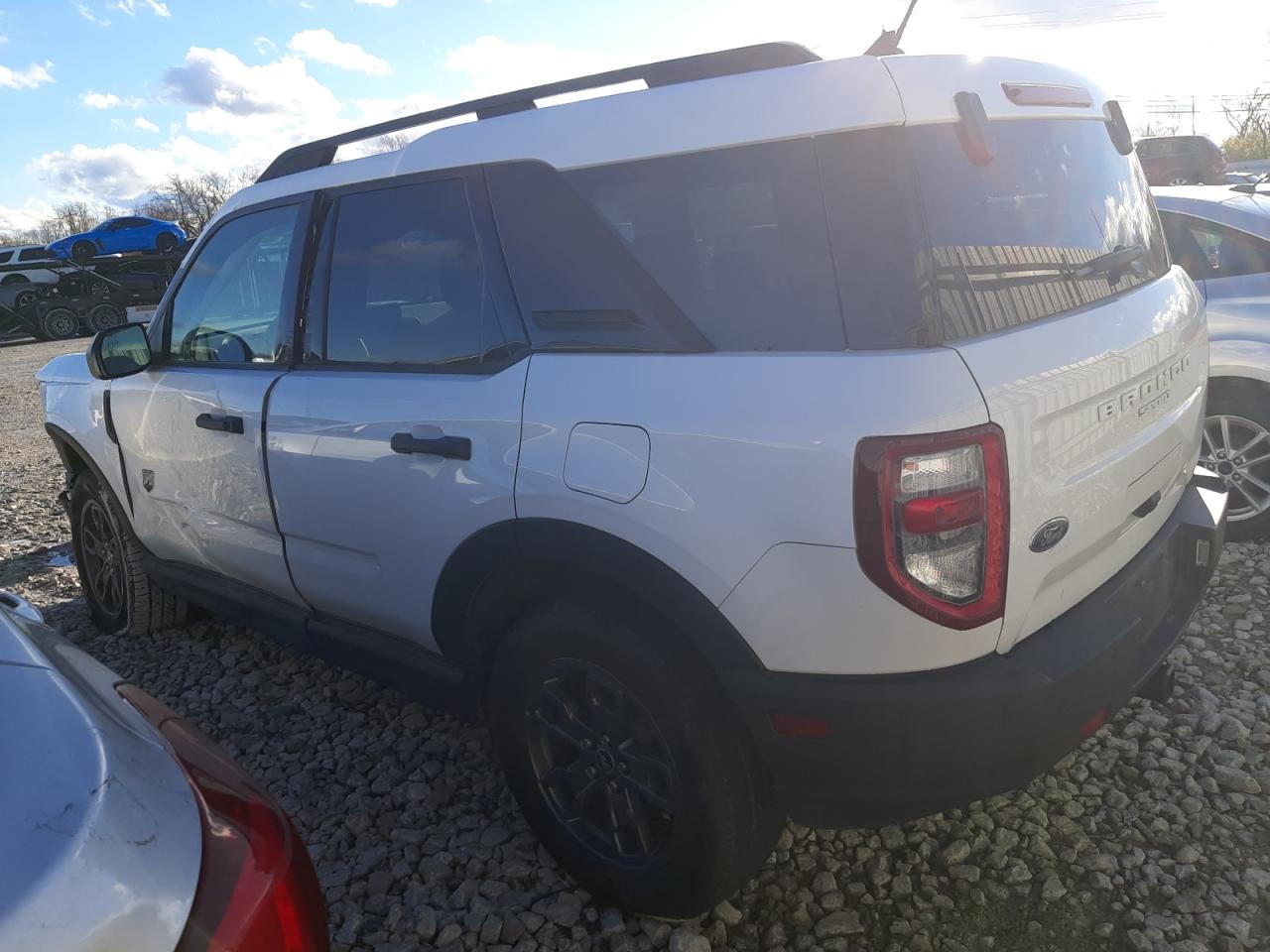 2021 Ford Bronco VIN 3FMCR9B6XMRA48132 Copart auction photo, front end / side damage thumbnail 2