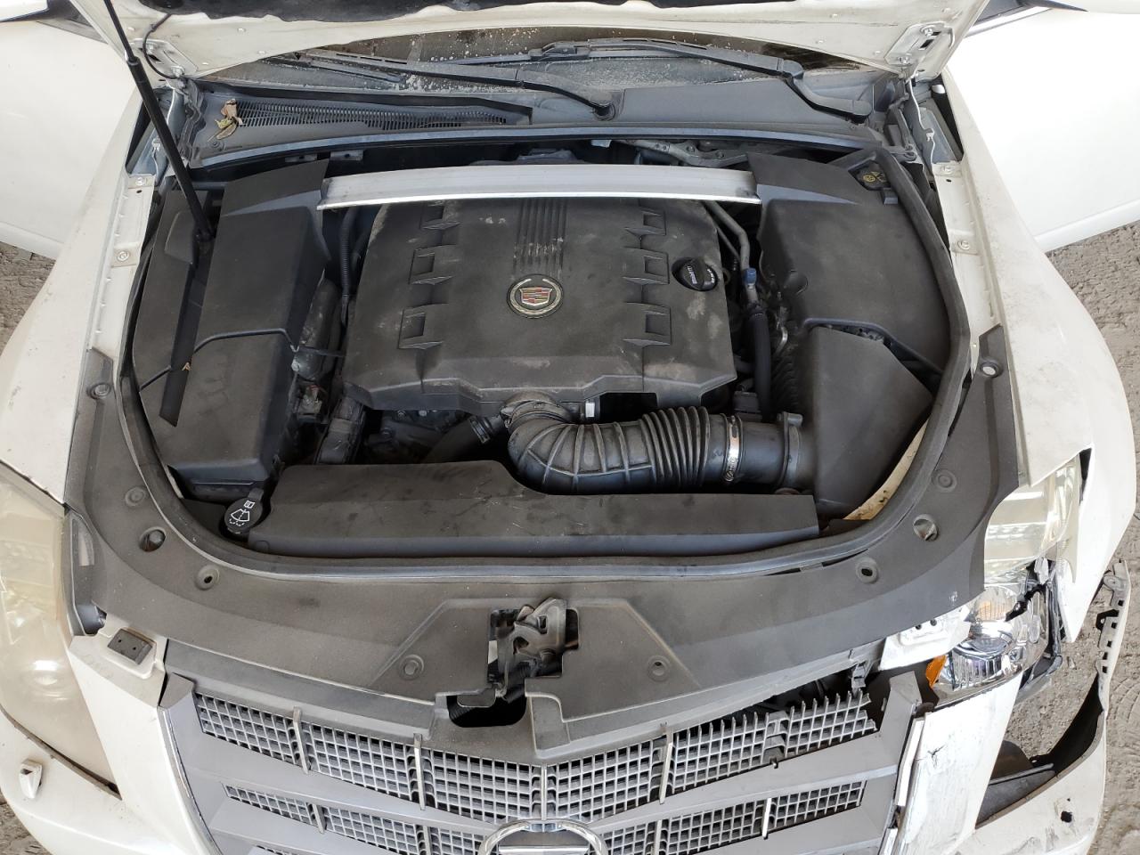 2009 Cadillac CTS VIN 1G6DJ577290152750 Copart auction photo, front end / top/roof damage thumbnail 11