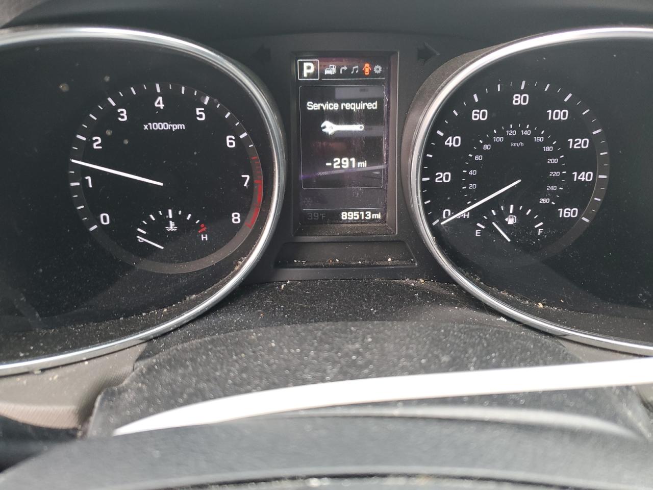 2017 Hyundai Santa Fe VIN KM8SRDHF2HU178197 Copart auction photo, front end damage thumbnail 9