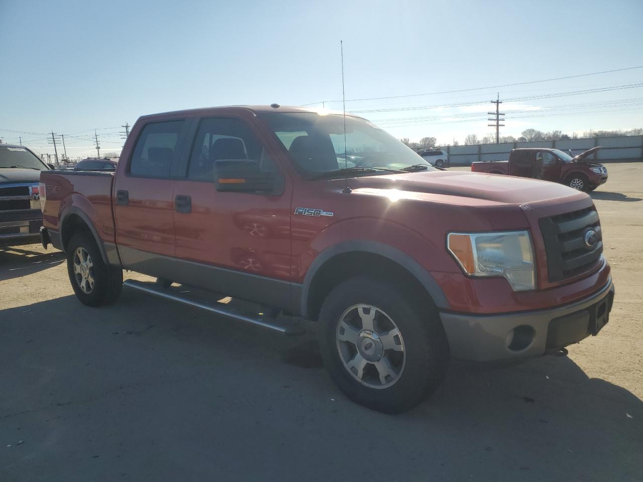 2009 Ford F-150 VIN 1FTPW14V69FB05905 Copart auction photo, rear end damage thumbnail 4