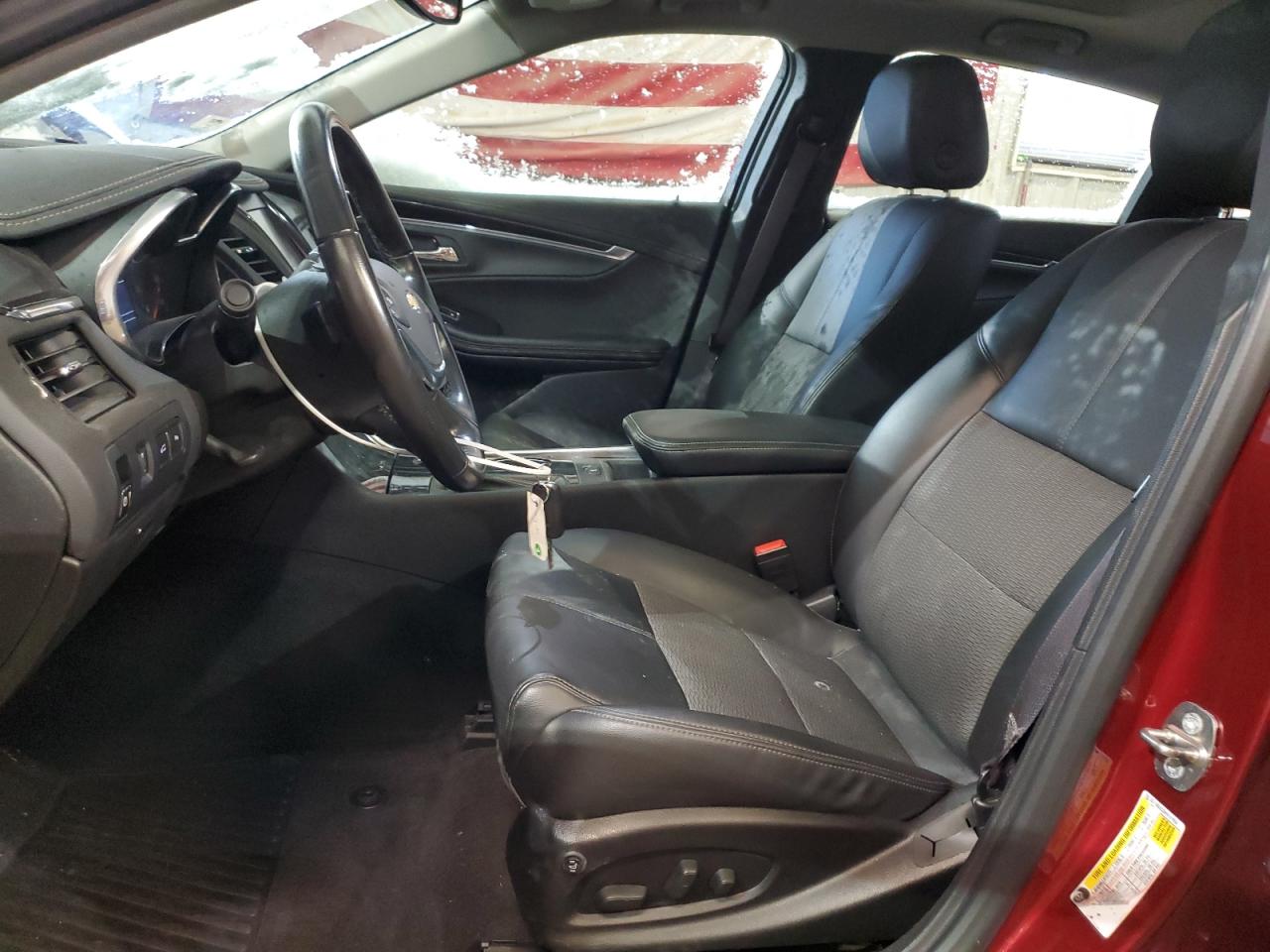 2017 Chevrolet Impala VIN 2G1105S33H9147058 Copart auction photo, front end / minor dent/scratches damage thumbnail 7