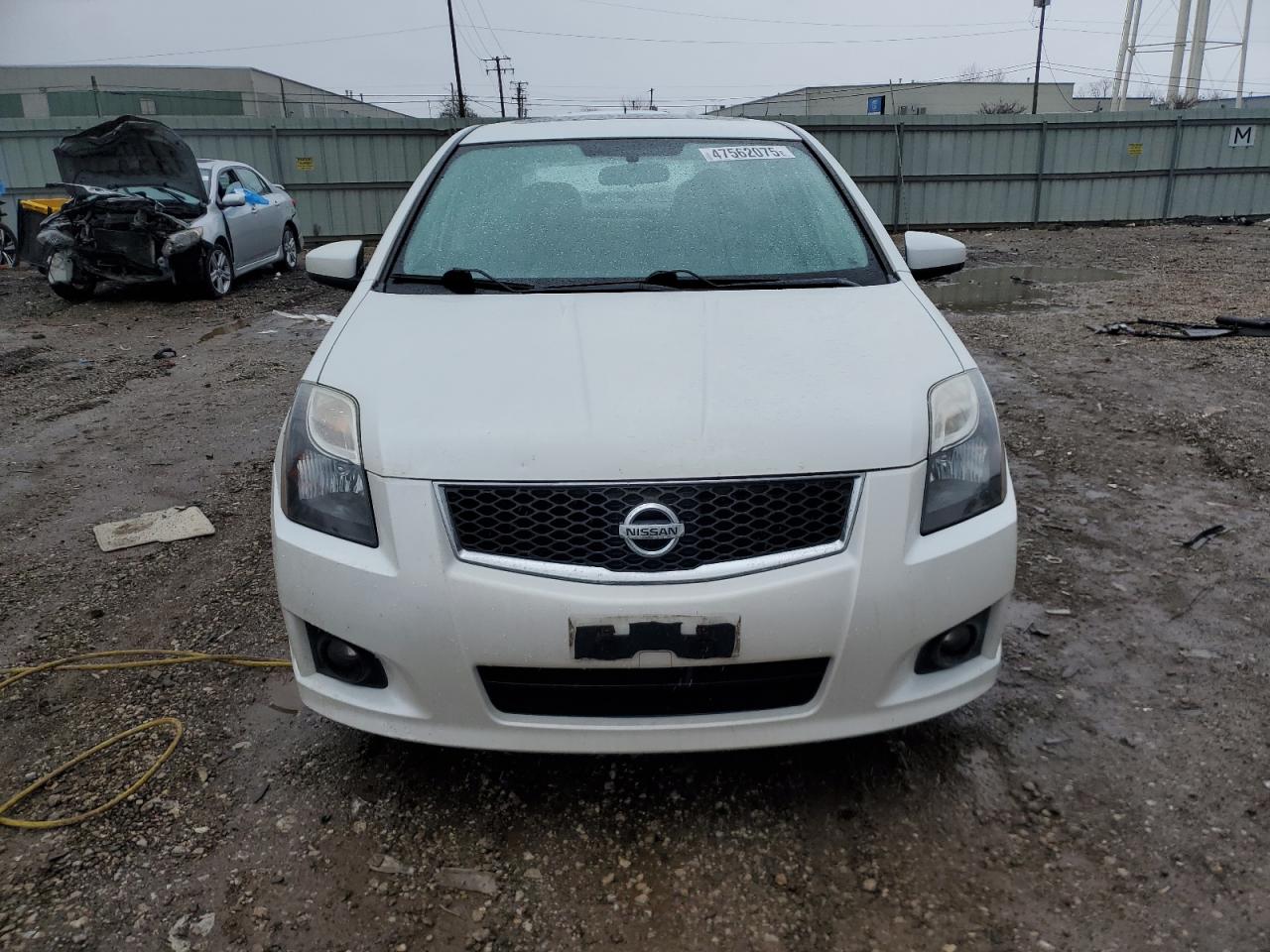 2012 Nissan Sentra VIN 3N1AB6AP4CL696207 Copart auction photo, rear end / side damage thumbnail 5