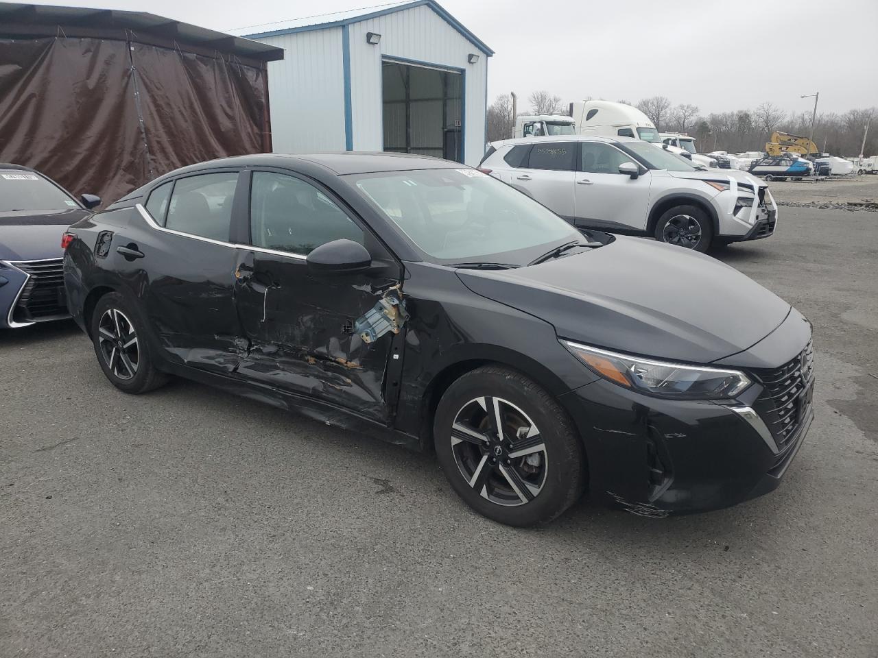 2024 Nissan Sentra VIN 3N1AB8CV7RY253004 Copart auction photo, side / normal wear damage thumbnail 4