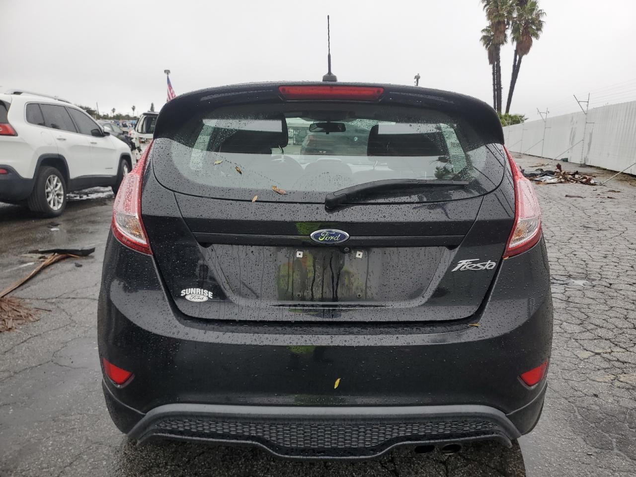 2019 Ford Fiesta VIN 3FADP4DJ2KM118435 Copart auction photo, side / front end damage thumbnail 6