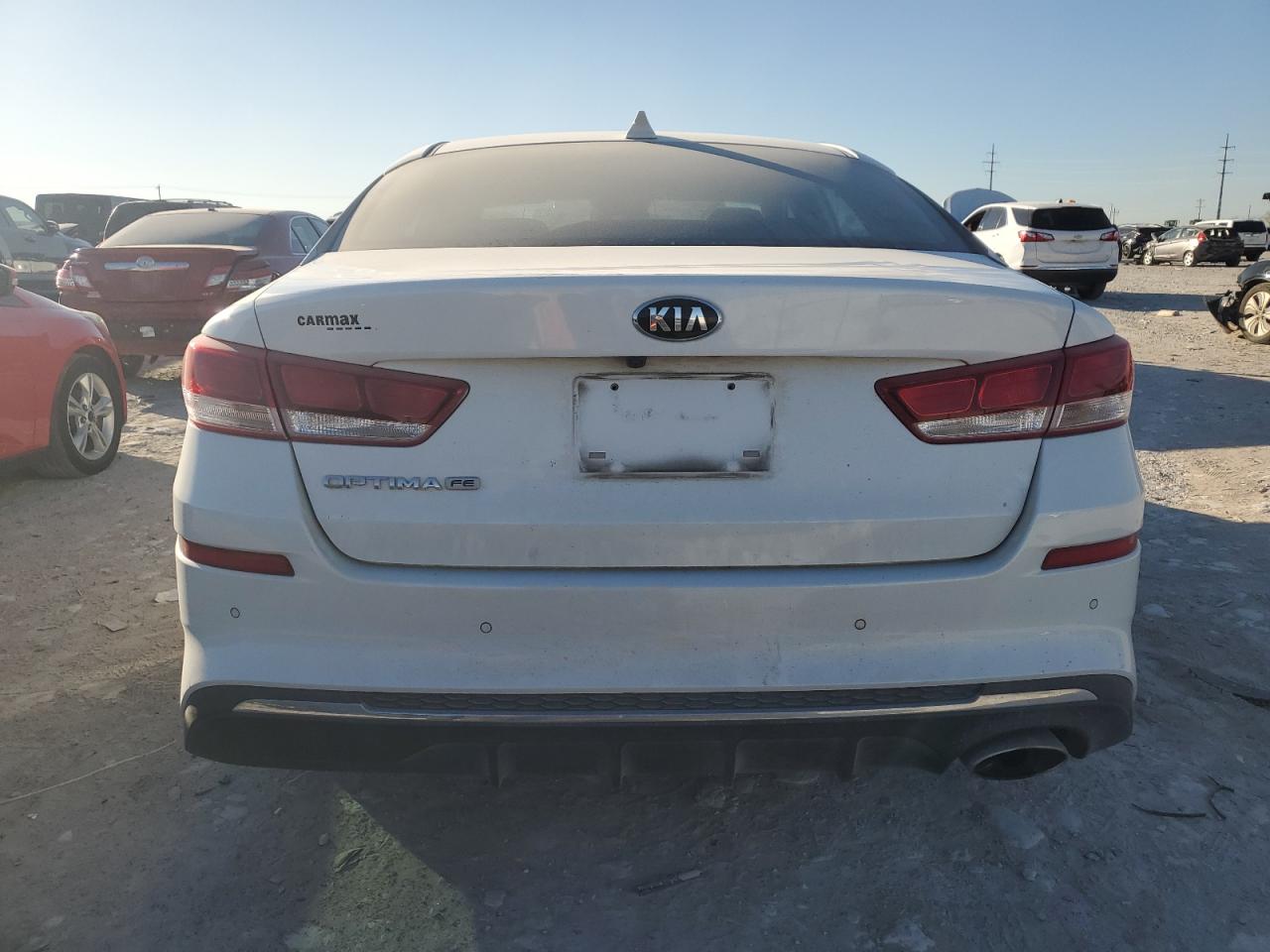 2019 KIA Optima VIN 5XXGT4L38KG341814 Copart auction photo, front end / minor dent/scratches damage thumbnail 6