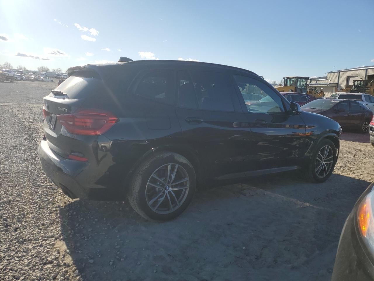2018 BMW X3 VIN 5UXTS3C56JLA46126 Copart auction photo, front end damage thumbnail 3
