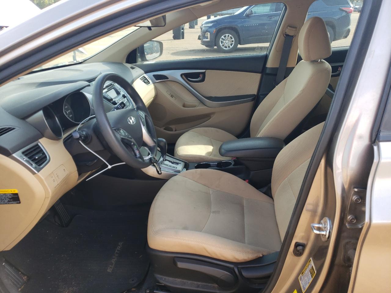 2013 Hyundai Elantra VIN 5NPDH4AE1DH448428 Copart auction photo, rear end damage thumbnail 7