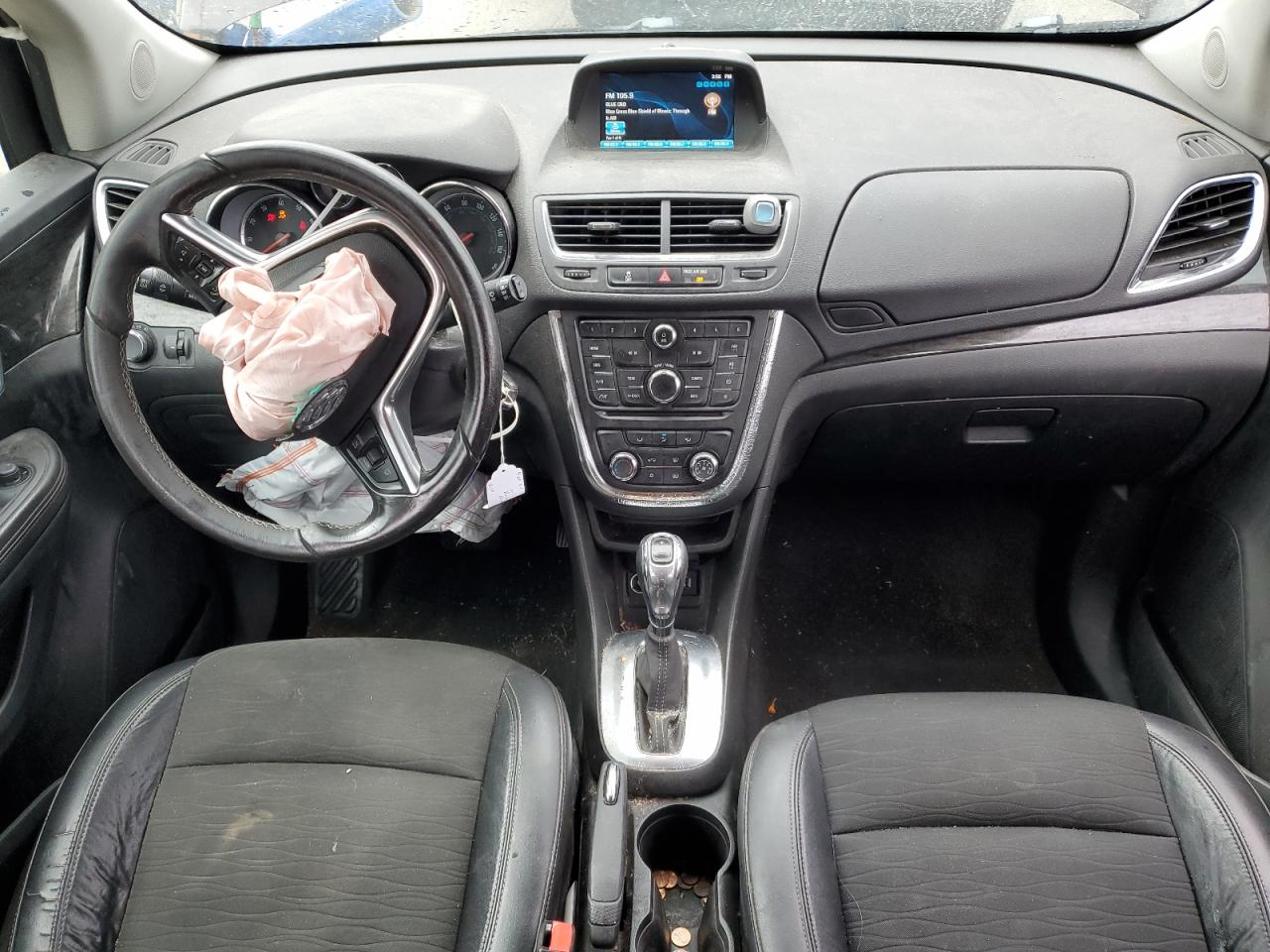 2015 Buick Encore VIN KL4CJASB0FB066019 Copart auction photo, front end damage thumbnail 8