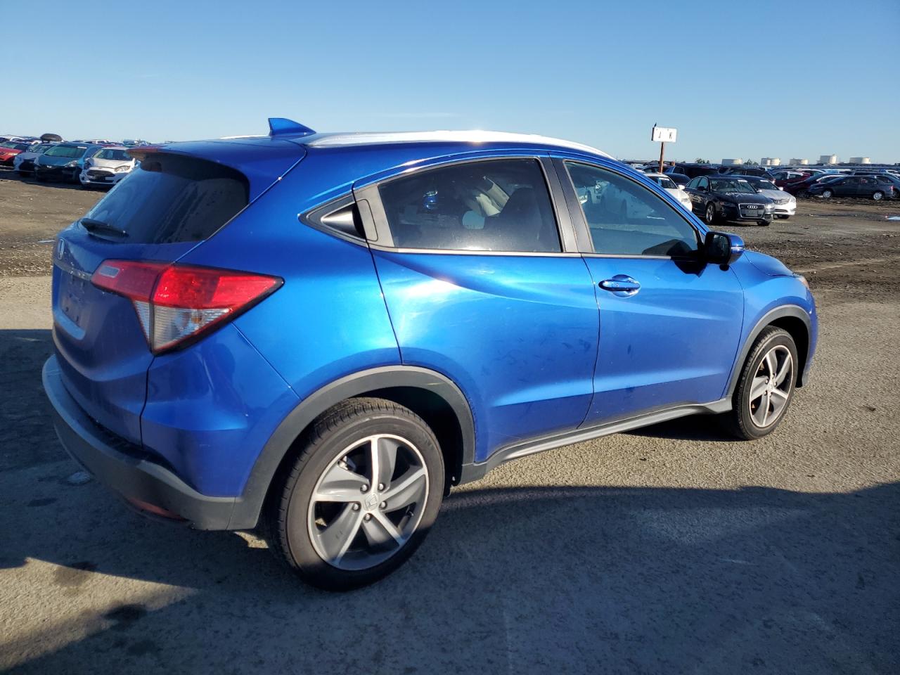 2022 Honda HR-V VIN 3CZRU5H51NM727588 Copart auction photo, front end damage thumbnail 3