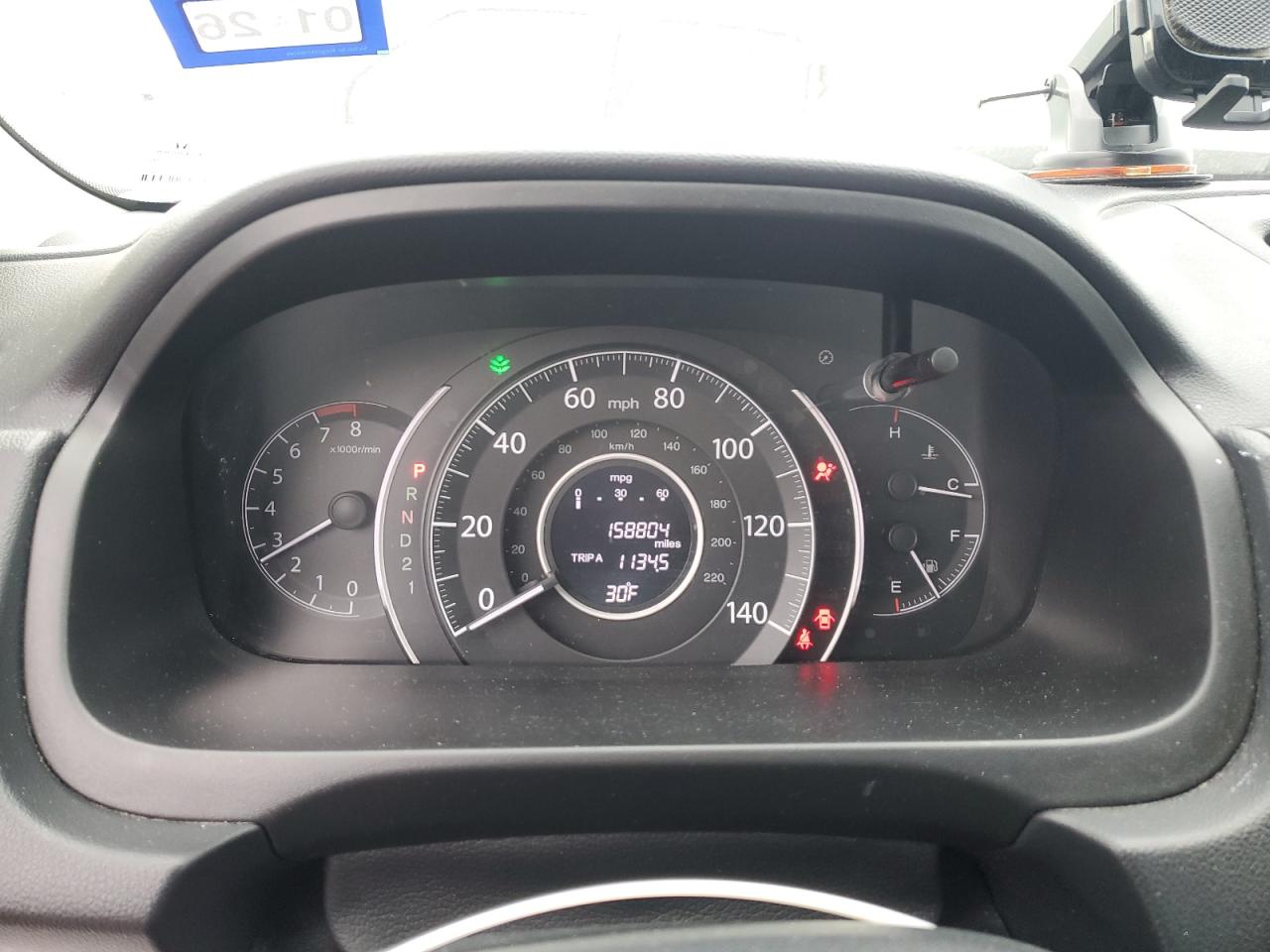 2014 Honda CR-V VIN 5J6RM3H38EL036725 Copart auction photo, front end damage thumbnail 9