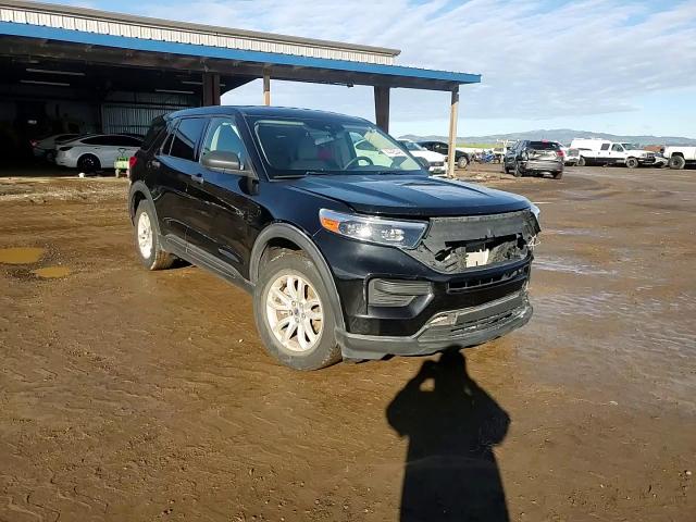 2021 Ford Explorer VIN 1FMSK7BH2MGA22492 Copart auction photo, front end / rear end damage thumbnail 12