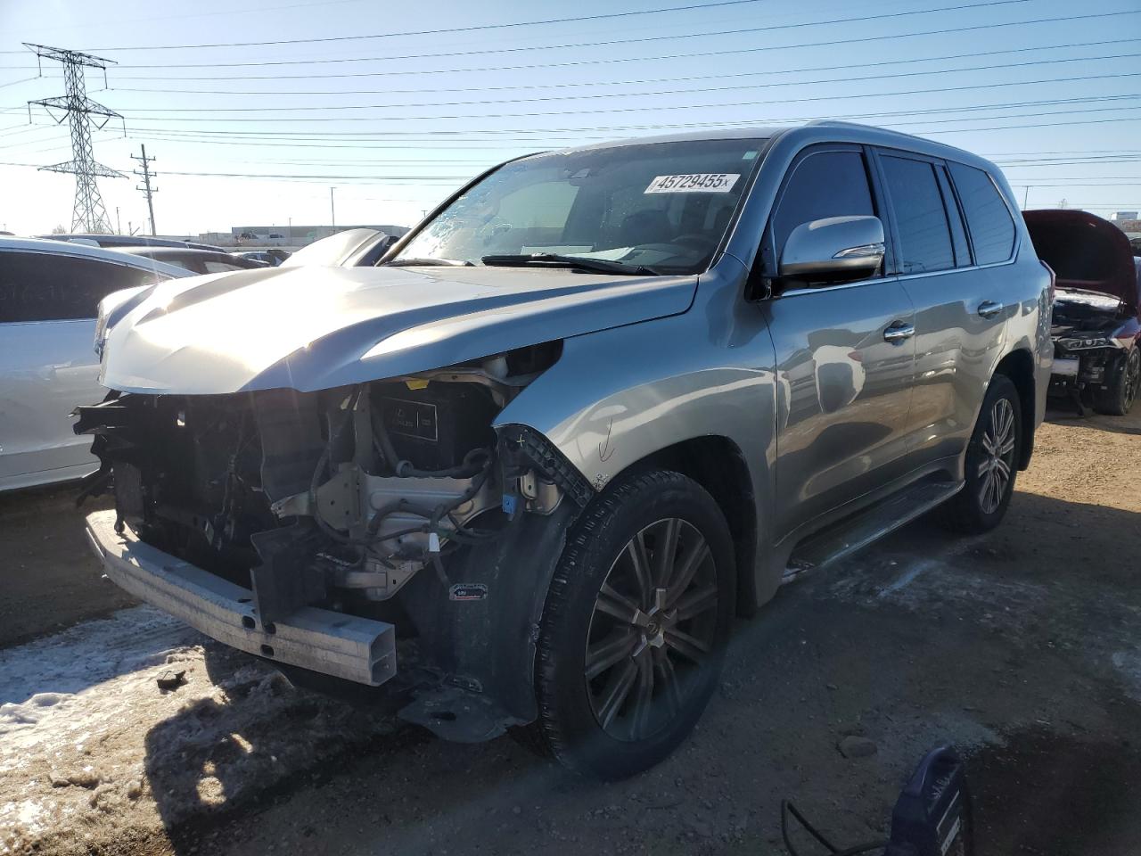 2016 Lexus LX VIN JTJHY7AXXG4202425 - Copart auction photo