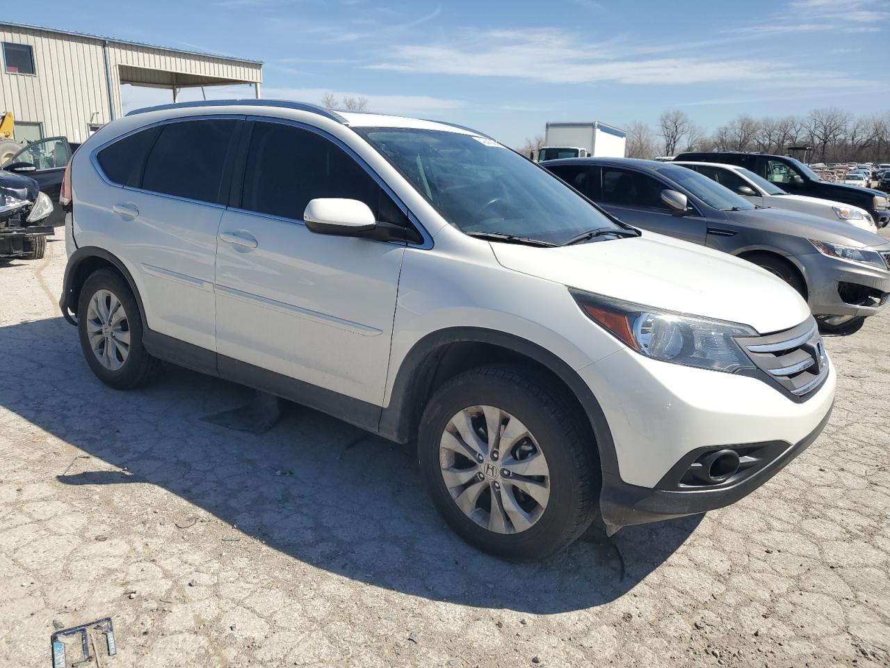 2014 Honda CR-V VIN 5J6RM3H74EL014773 Copart auction photo, rear end damage thumbnail 4
