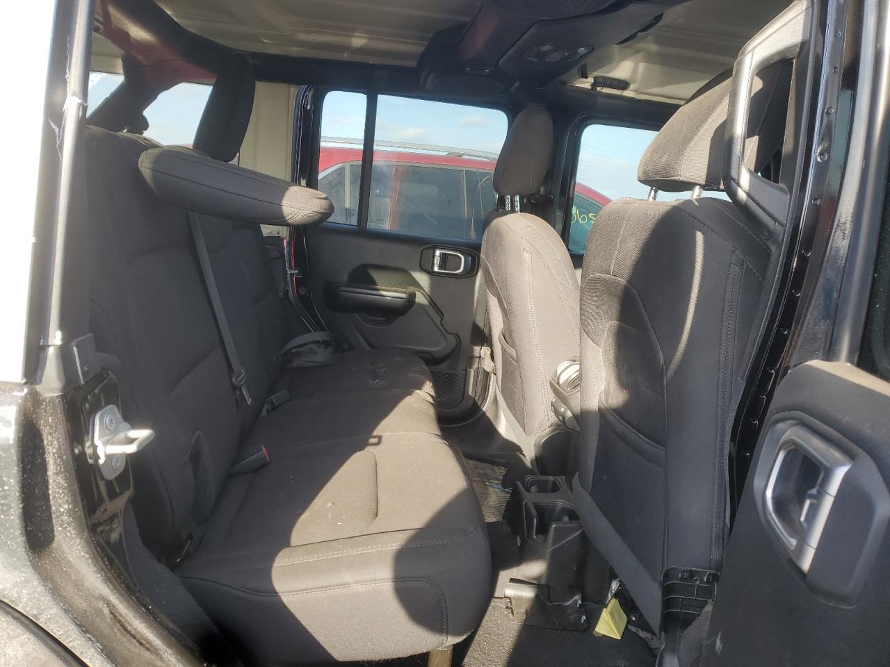 2020 Jeep Wrangler VIN 1C4HJXDNXLW198599 Copart auction photo, rear end damage thumbnail 10