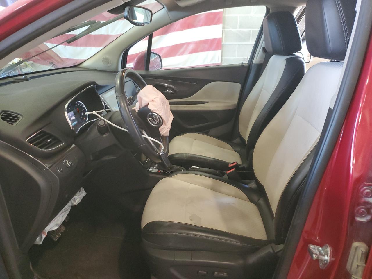 2019 Buick Encore VIN KL4CJASB9KB708120 Copart auction photo, front end damage thumbnail 7