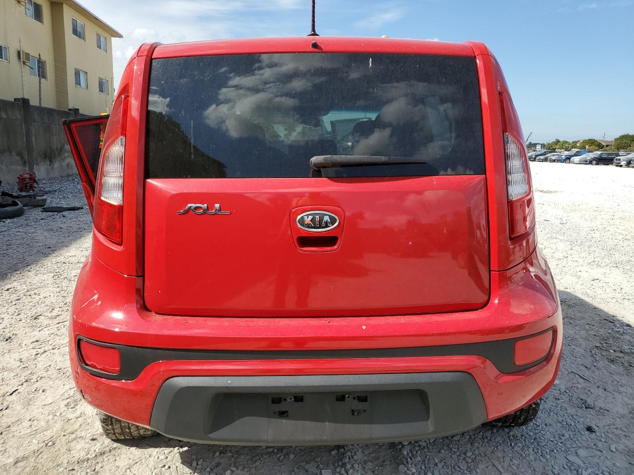 2012 KIA Soul VIN KNDJT2A61C7386000 Copart auction photo, side / front end damage thumbnail 6