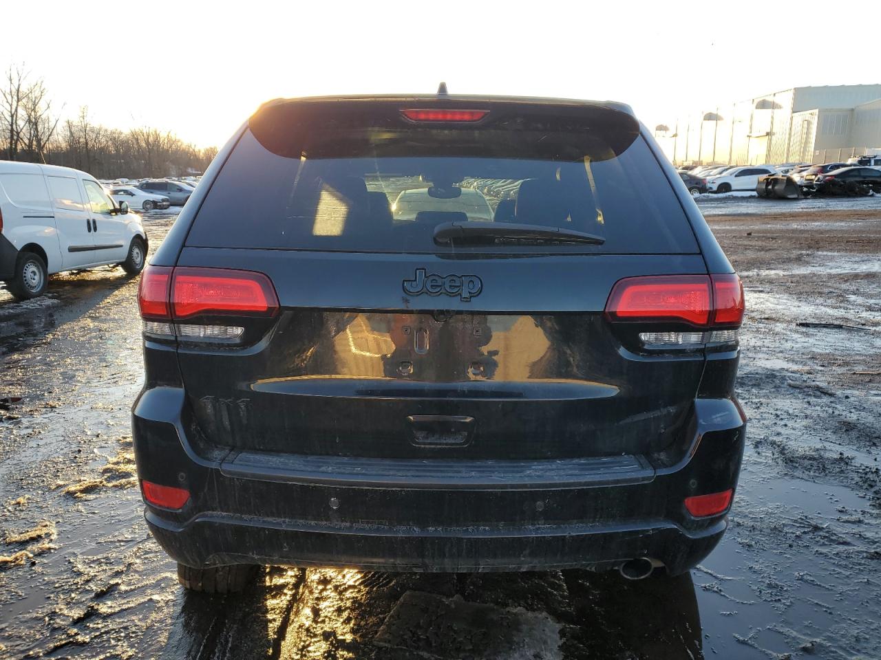 2019 Jeep Grand Cherokee VIN 1C4RJFAG8KC837616 Copart auction photo, front end / side damage thumbnail 6