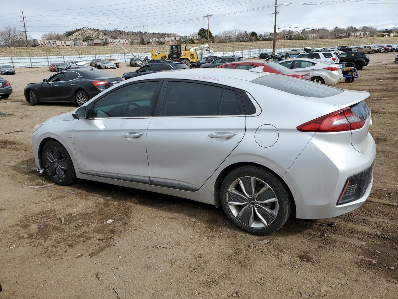 2018 Hyundai IONIQ VIN KMHC85LC4JU064511 Copart auction photo, hail damage thumbnail 2
