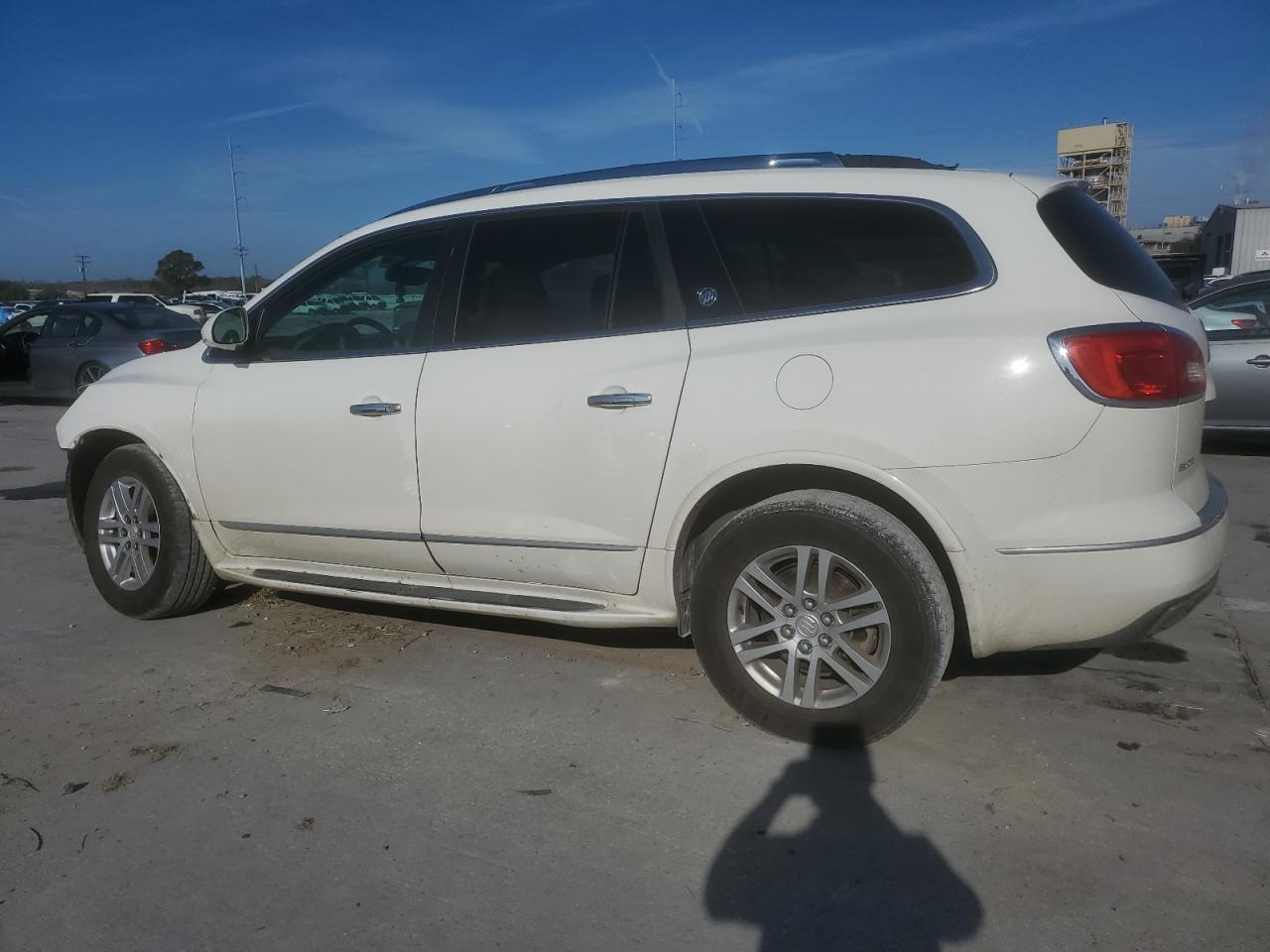 2014 Buick Enclave VIN 5GAKRAKD5EJ175092 Copart auction photo, front end damage thumbnail 2