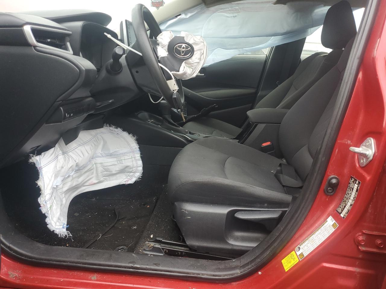 2021 Toyota Corolla VIN JTDEPMAE7MJ180533 Copart auction photo, front end / side damage thumbnail 7
