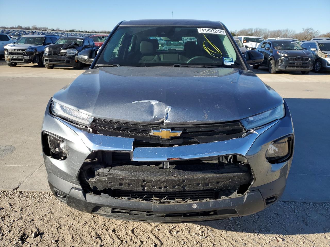 2021 Chevrolet TrailBlazer VIN KL79MMS2XMB158029 Copart auction photo, front end damage thumbnail 5