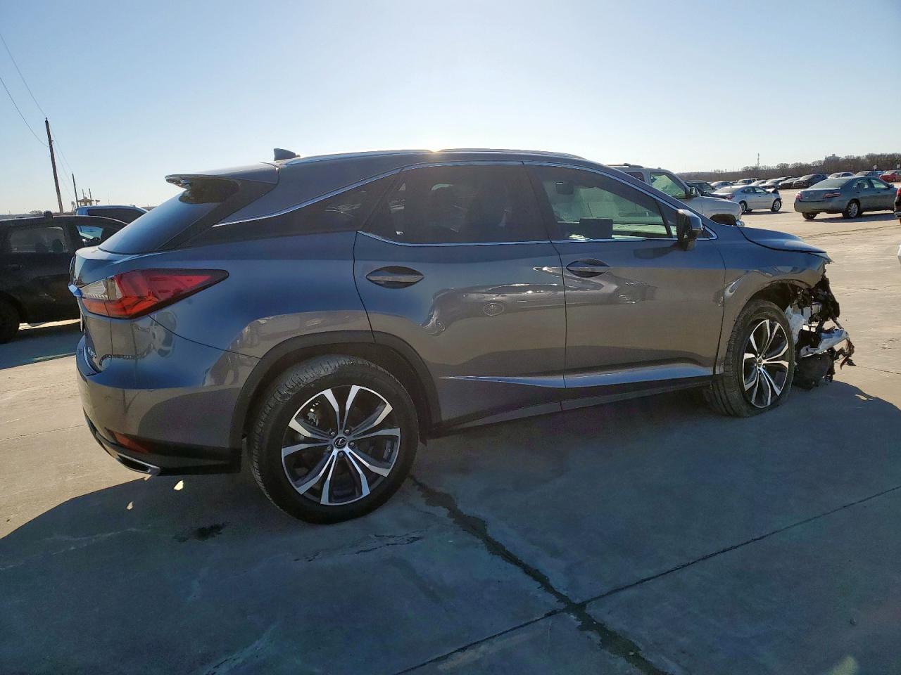 2021 Lexus RX VIN 2T2HZMAA5MC212844 Copart auction photo, front end damage thumbnail 3