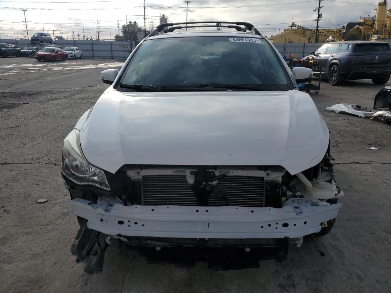 2016 Subaru XV VIN JF2GPANC9GH305240 Copart auction photo, front end / side damage thumbnail 5