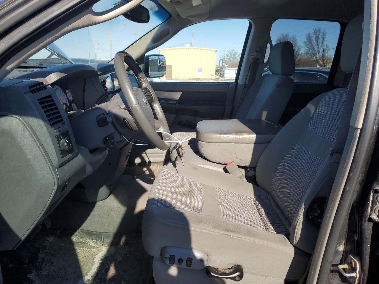 2009 Dodge RAM VIN 3D7KS28TX9G534991 Copart auction photo, front end damage thumbnail 7