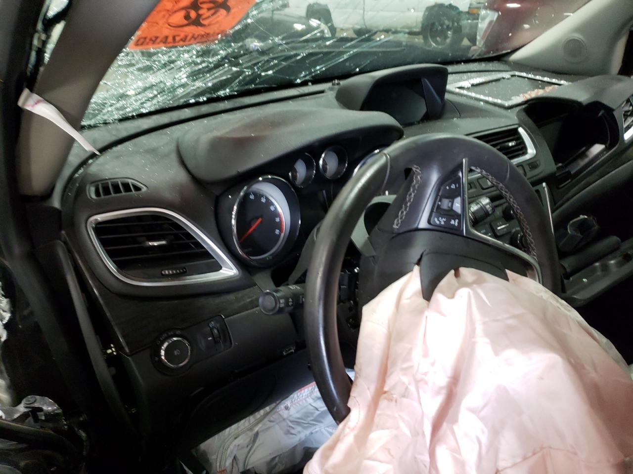 2016 Buick Encore VIN KL4CJ2SM0GB606705 Copart auction photo, all over damage thumbnail 9