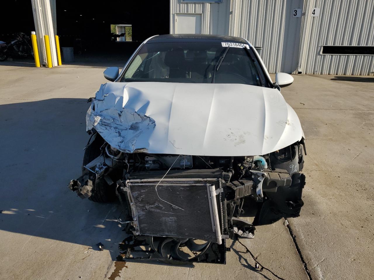 2019 Volkswagen Jetta VIN 3VWCB7BU8KM212609 Copart auction photo, front end damage thumbnail 5