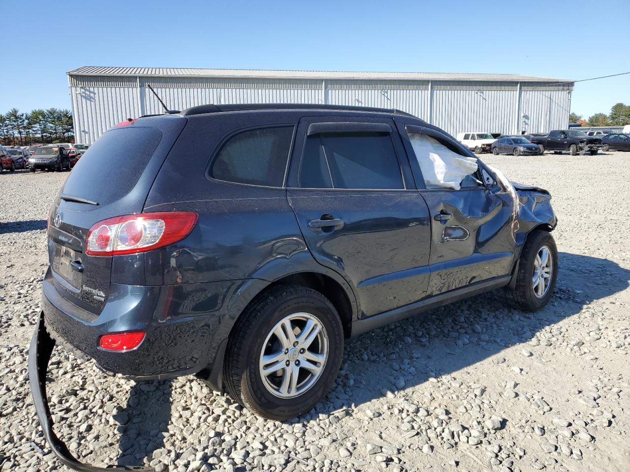 2011 Hyundai Santa Fe VIN 5XYZGDAB2BG078478 Copart auction photo, all over damage thumbnail 3