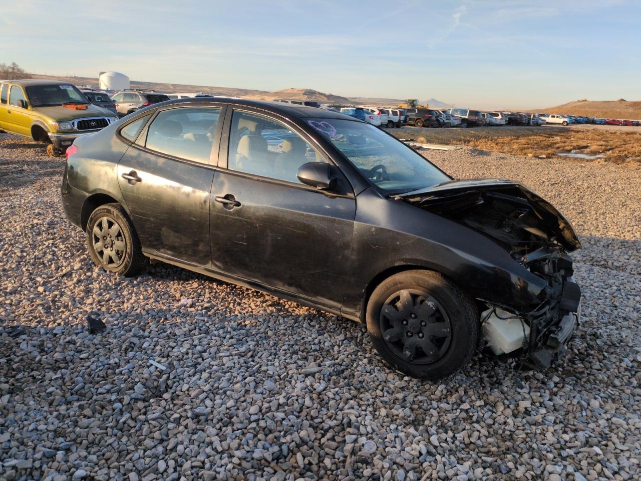 2007 Hyundai Elantra VIN KMHDU46D47U242294 Copart auction photo, front end damage thumbnail 4