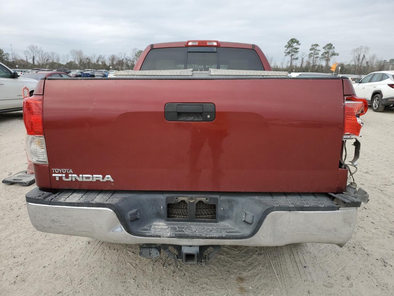 2010 Toyota Tundra VIN 5TFRY5F12AX080116 Copart auction photo, front end / rear end damage thumbnail 6
