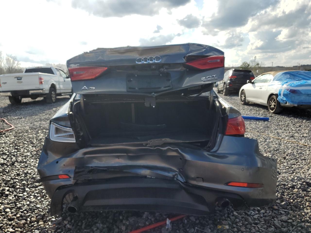 2016 Audi A3 VIN WAUE8GFF9G1005914 Copart auction photo, rear end / front end damage thumbnail 6