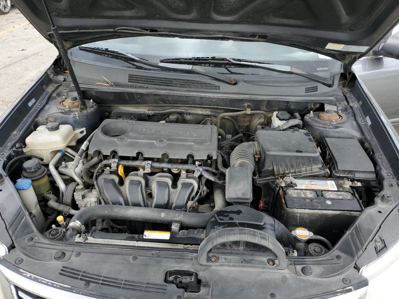 2010 KIA Optima VIN KNAGG4A83A5368891 Copart auction photo, rear end damage thumbnail 13