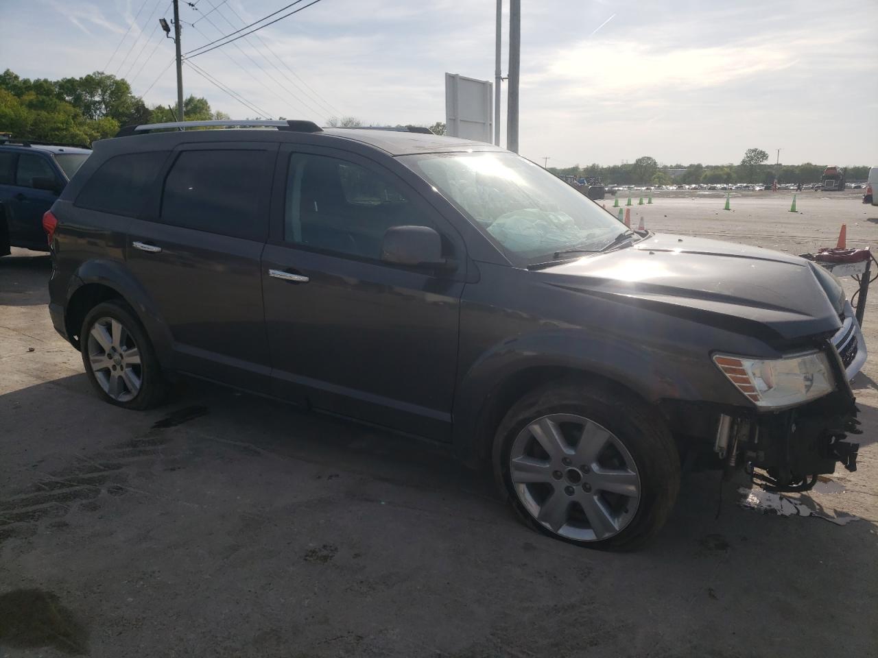 2017 Dodge Journey VIN 3C4PDCBG9HT550214 Copart auction photo, front end / rear end damage thumbnail 4
