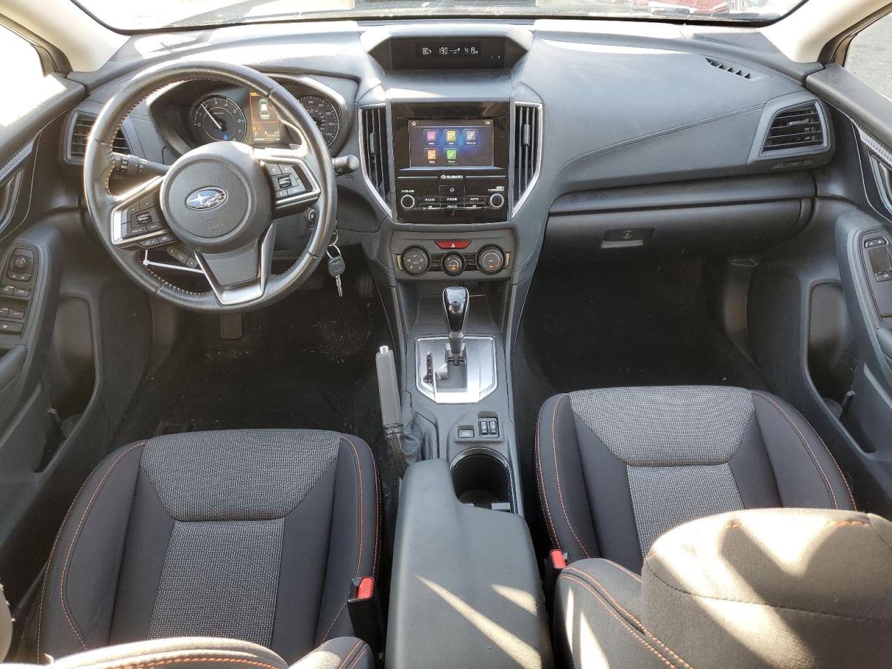 2018 Subaru XV VIN JF2GTADC8JH265480 Copart auction photo, side / front end damage thumbnail 8