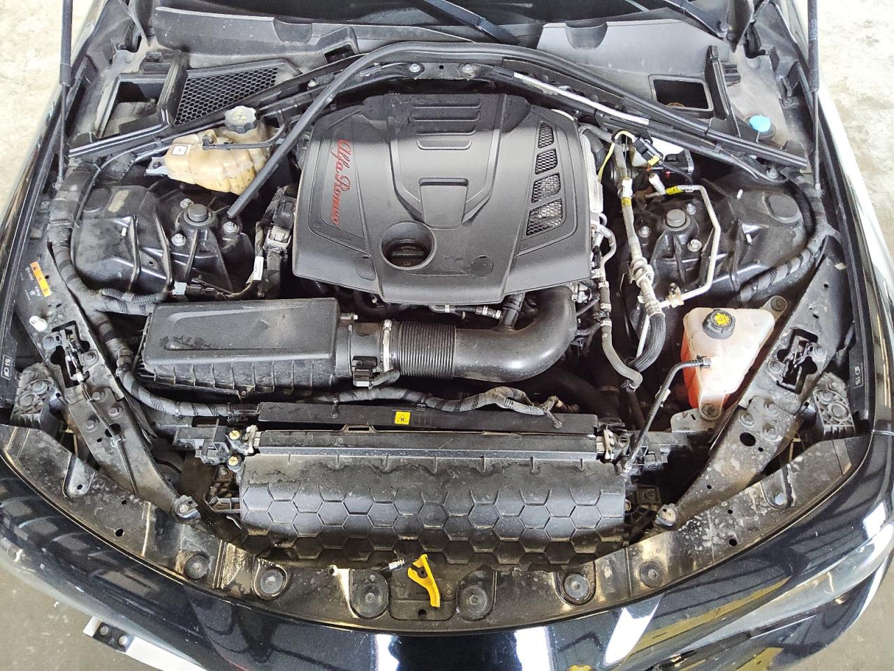 2020 Alfa Romeo Giulia VIN ZARFAMAN1L7623850 Copart auction photo, rear end / front end damage thumbnail 11